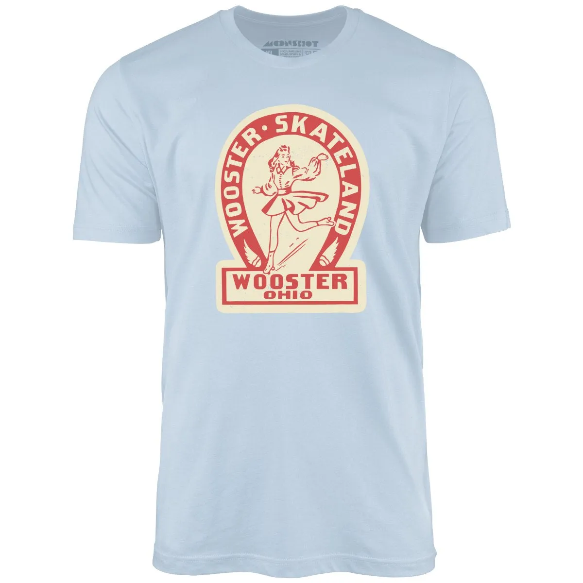 Wooster Skateland - Wooster, OH - Vintage Roller Rink - Unisex T-Shirt